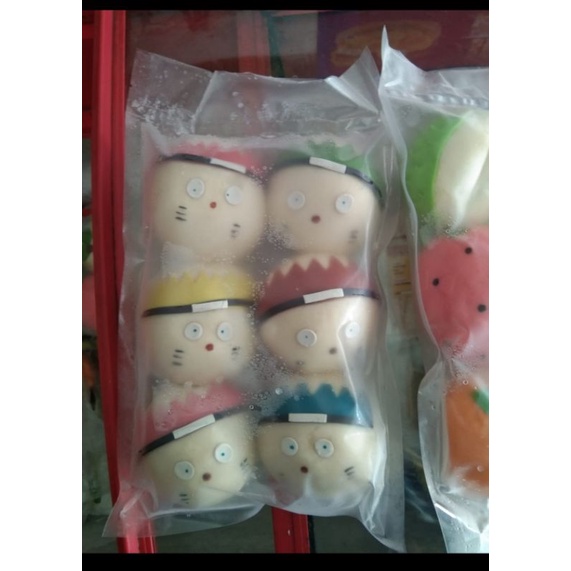 

Bakpao Karakter isi coklat