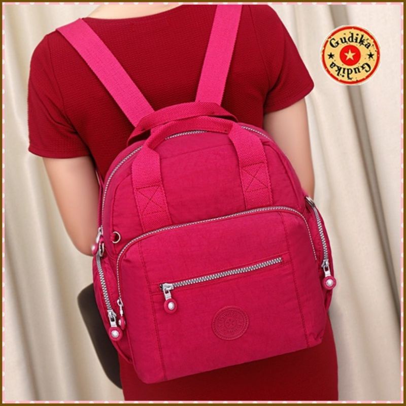 GUDIKA - Tas Ransel Multifungsi Fashionable Bisa Muat NoteBook 10 Inc dengan Bahan Waterproof 5023 - ransel - backpack - rangsel - punggung - leptop - laptop - sekolah - kuliah - kerja - pria - wanita - tas gudika - gudika bag - anti air - kekinian - tas