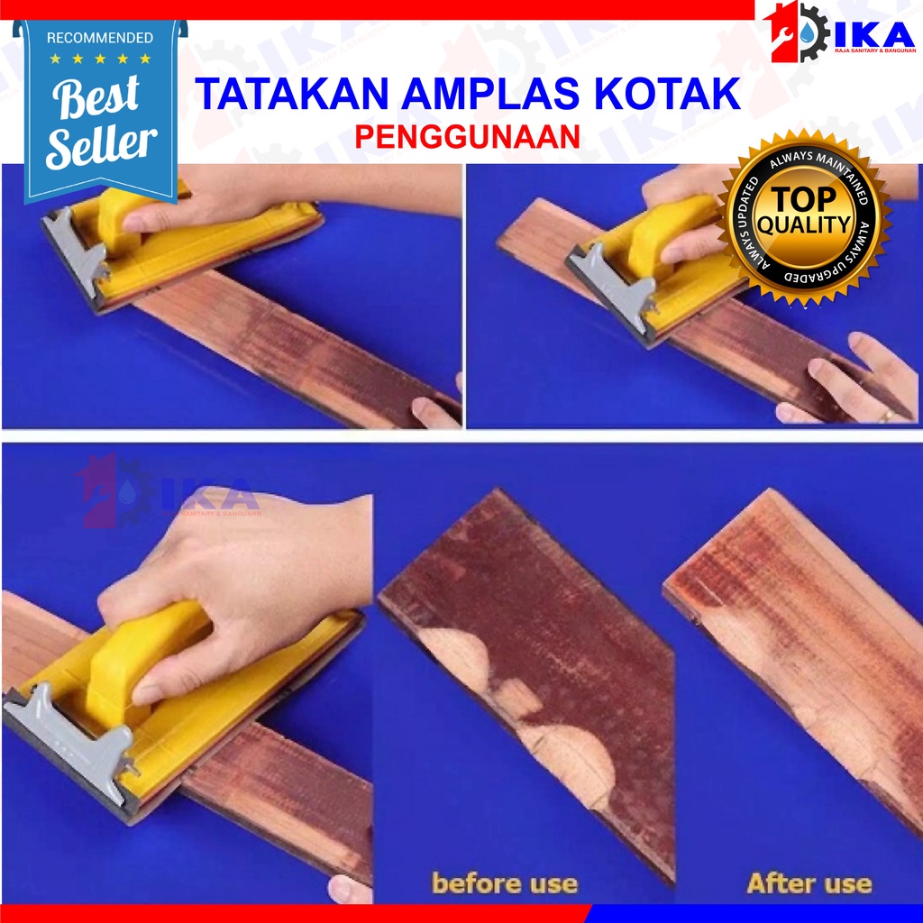 Pad Holder / Tatakan Amplas / Sandpaper Holder / Gagang Amplas Gerinda