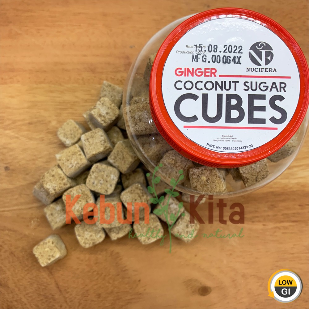 

Ginger Coconut Sugar Cubes 250gr (Gula Kelapa Jahe Kotak)