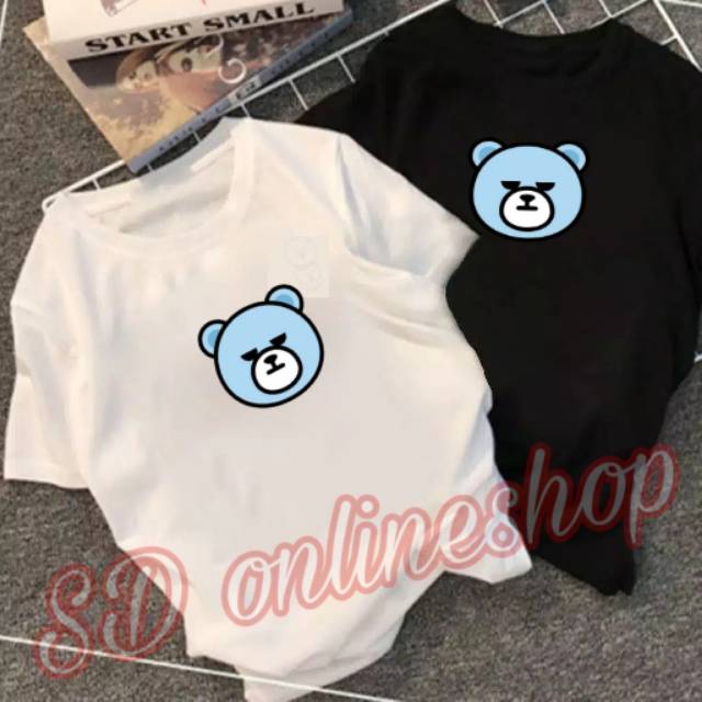 Kaos kpop YG BEAR LOGO BESAR