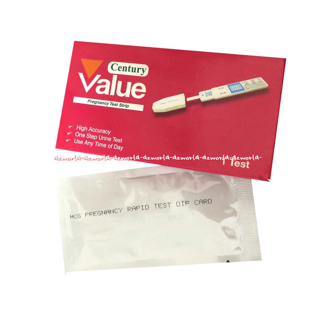 Century Value Pregnancy Test Strip Alat Test Kehamilan High Accuracy Centuri