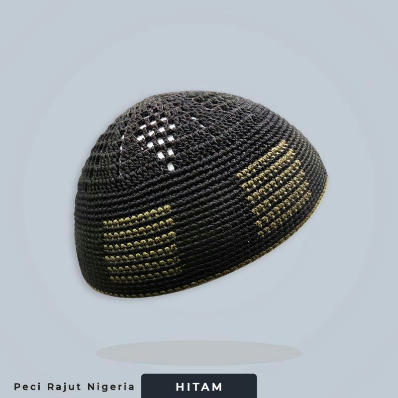 Dishim - Peci Nigeria Muslim Rajut