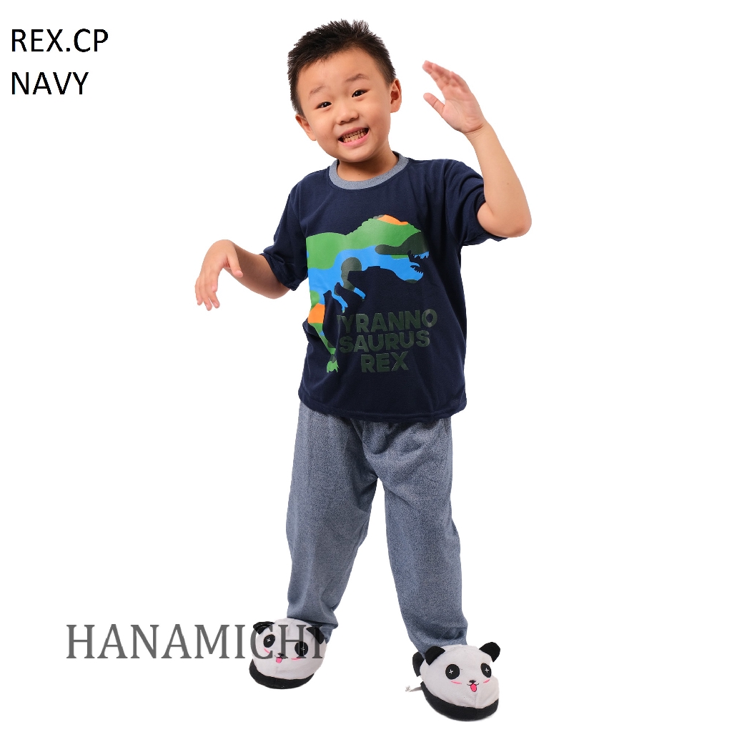 Hanamichi REX.CP Baju Tidur Anak Lengan Pendek