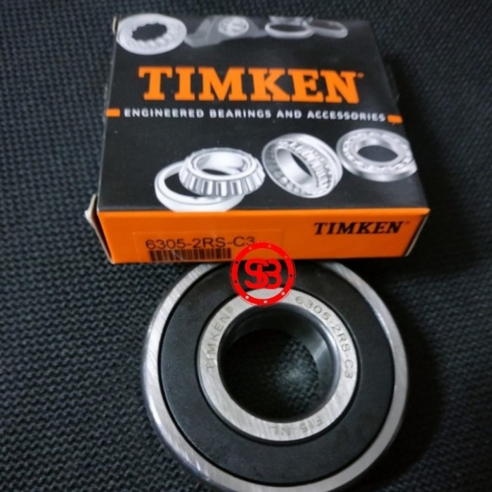 Bearing 6305 2RS / 6305 2RS C3 TIMKEN ORIGINAL