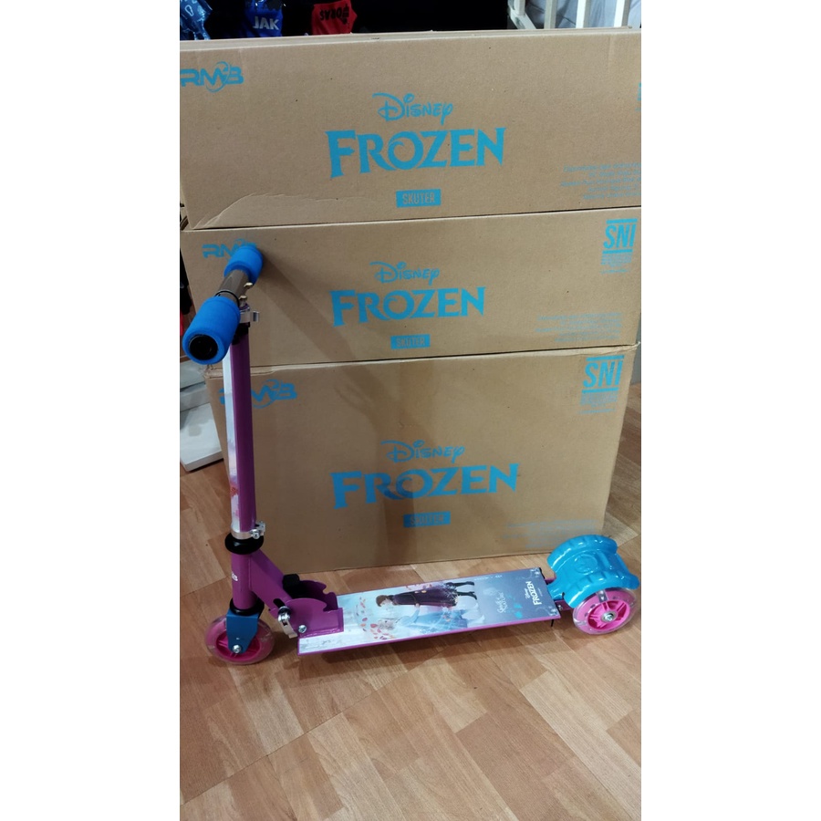Skuter Element Frozen Anak 3 Roda 3KS  | Skuter Anak Karakter |Otoped |Scooter