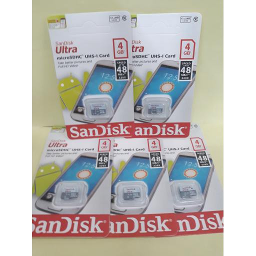 Mmc -  Mmc Sd Card - Memory Card Sandisk Ultra 4Gb