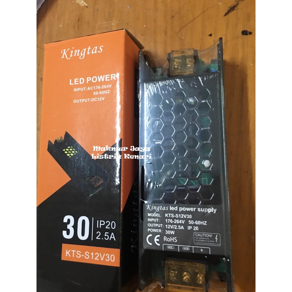 Travo Trafo Power Supply Powersuply 2.5a 5a 10a 30a Kingtas