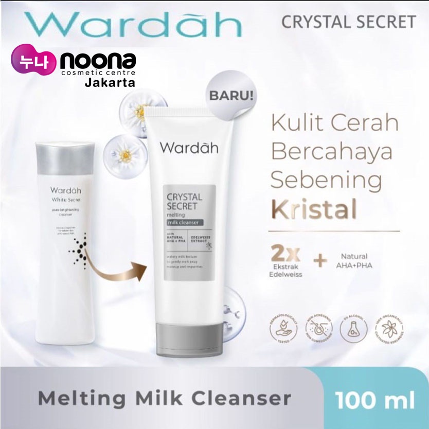 WARDAH CRYSTAL SECRET MELTING MILK CLEANSER 100 ML