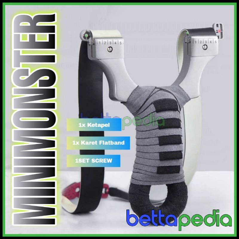Ketapel Metal Slingshot Hunting Catapult Ketapel Besi Kokoh Ketapel Stainless Steel Monster ORIGINAL