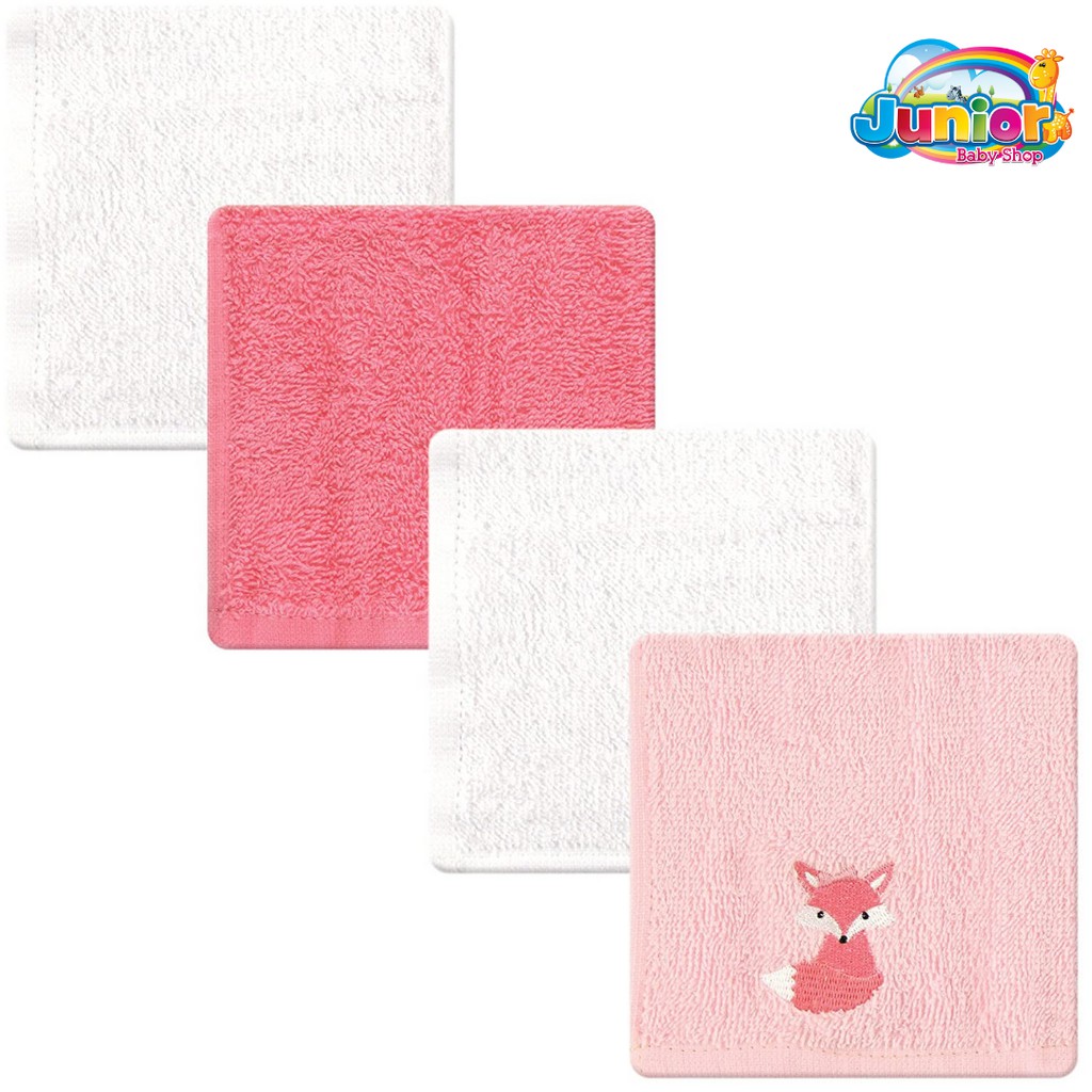 Luvable Friends Washcloths 4pcs