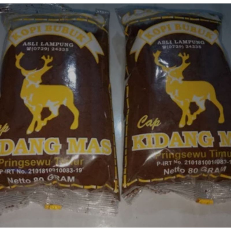 

KOPI BUBUK KIDANG MAS 500gram