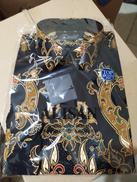 Baju Batik Pria Slimfit & Alisan Slimfit Lengan Panjang Terbaru Premium Quality