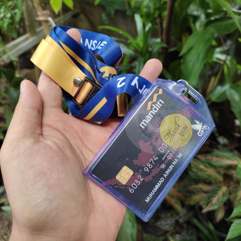 

Tali Lanyard Custom + Tempat ID Card