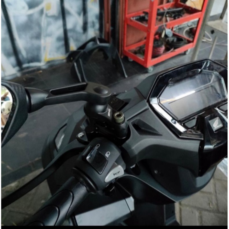 Spion Vario 160 Model Ducati Tangkai Pendek Carbon-2