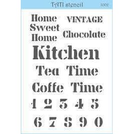 

TATI Stencil Size 20x30cm - Code 2