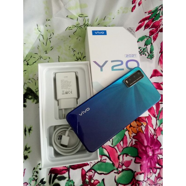 VIVO Y20 2021 4/64GB BEKAS SECOND