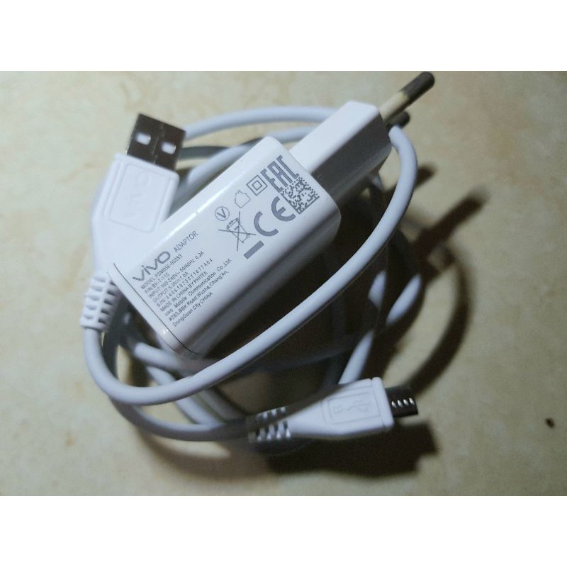 Charger original 100% vivo Y81, Y83, Y91, Y93, Y95 copotan/cabutan