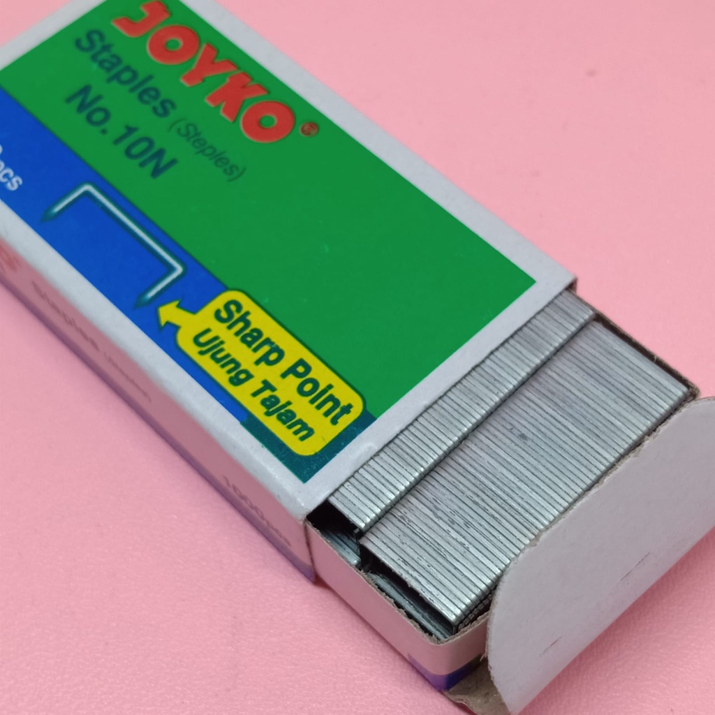 

stepler refill no. 10 - isi staples stapler penjepit kertas cekrekan