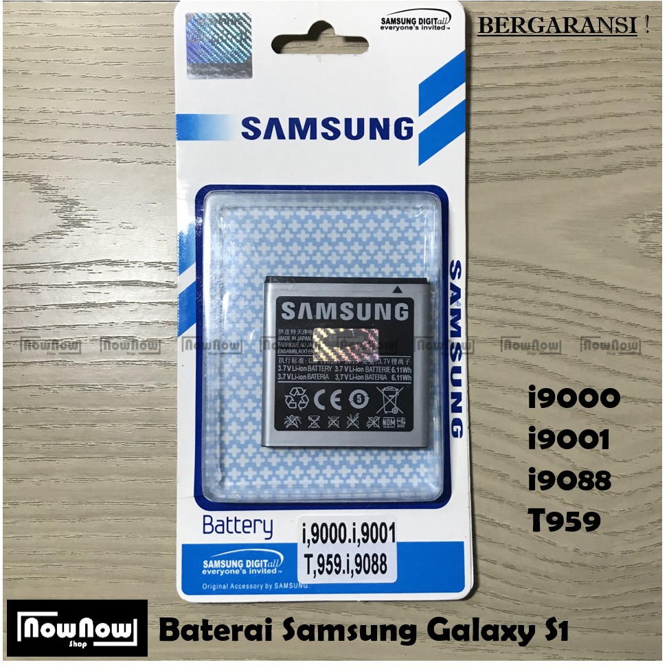 Baterai Samsung Galaxy S1 I9000 Original Batre Battery SEIN