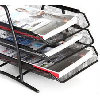 

☝ Rak File Dokumen Buku 3 Susun Besi Surat Arsip Organizer ❅