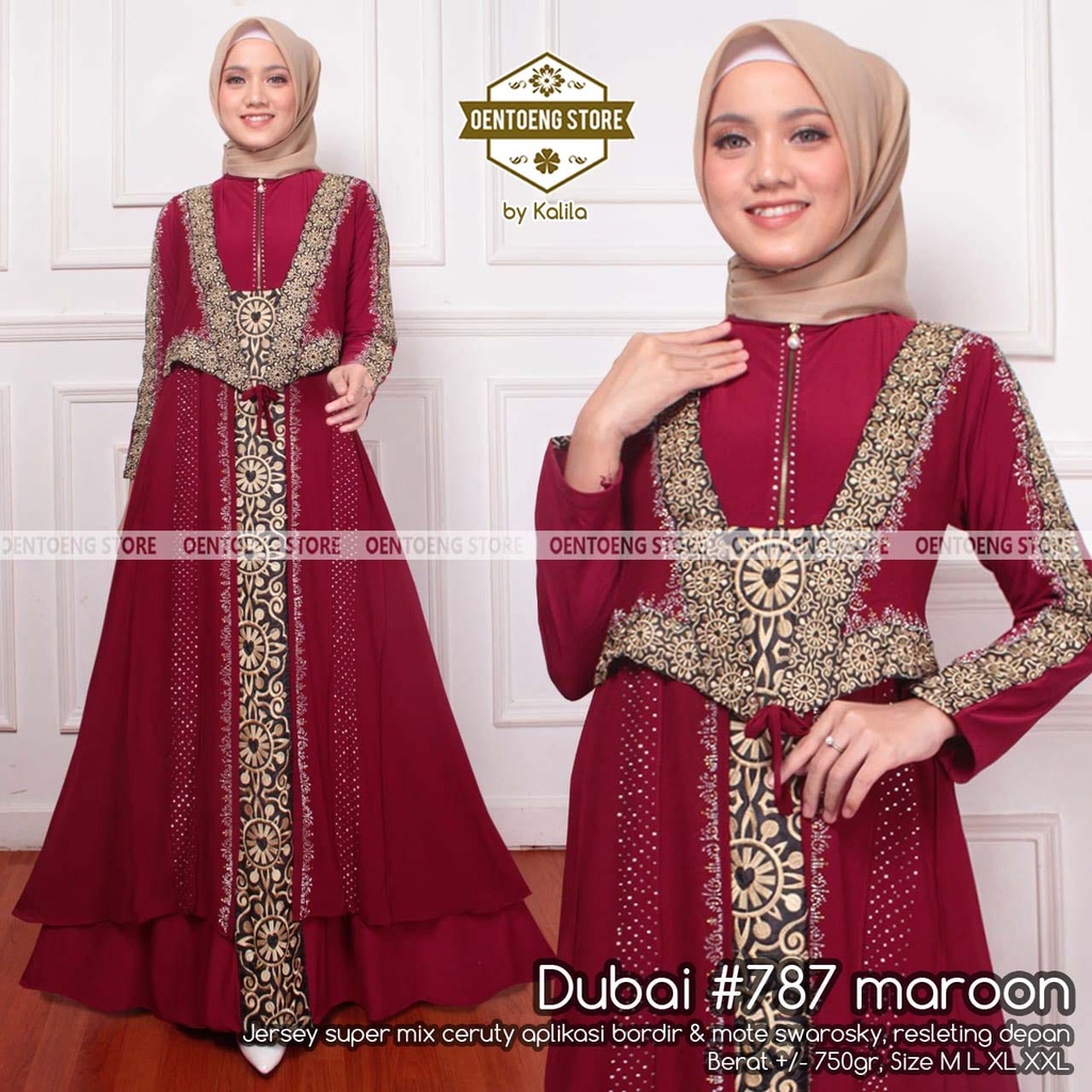 Gamis Abaya Turkey 787  HITAM & Warna Terbaru 2021 /Abaya Arab BUSUI size m-xxl JUMBO LD 120, Bahan 