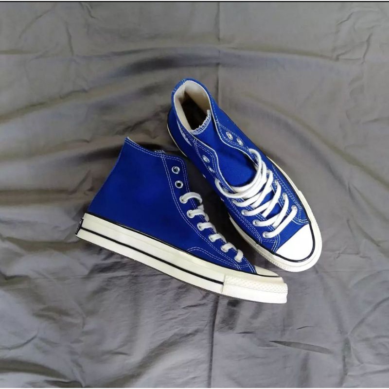 Sepatu Converse 70s Original High Rush Blue Biru (Resmi PT. MAP) 168509C - VM