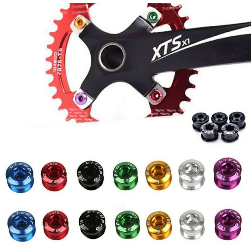 Baut Crank Litepro Chainring Bolt Untuk Sepeda Lipat MTB