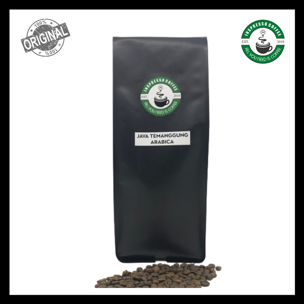 

1kg - KOPI INSPRESSO ARABICA TEMANGGUNG (ROASTED)