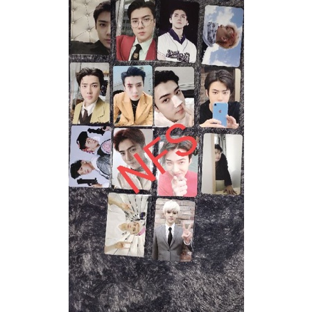 WTS PC PHOTOCARD SEHUN OFFICIAL READY STOCK SEHUN AWAN JASMER KIHNO