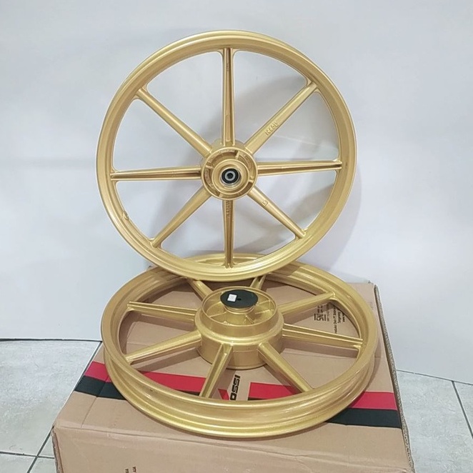 Velg Pelek VRossi Jupiter MX Z1 Palang 8 Gold White Black