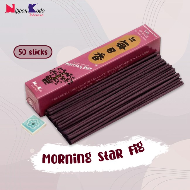 Dupa/Hio Stick Jepang Wangi Harum Aromaterapi Morning Star Fig