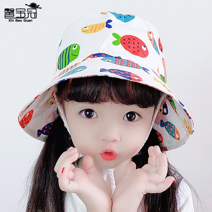 Topi Anak Pria Wanita Ceria Penuh Warna Motif Cute Super Lucu