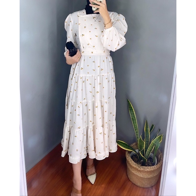 dress bunga kecil