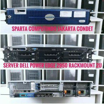 SERVER RACKMOUNT 2U DELL POWEREDGE 2950 INTEL XEON E5440 MURAH GARANSI