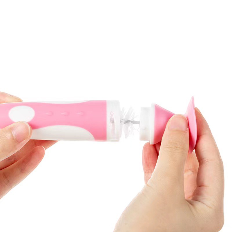 Sikat Botol 2 in 1 / Baby Bottle Soft Brush