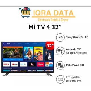 XIAOMI Mi TV 4 32” Android Smart LED TV [ 32 Inch ] Resmi