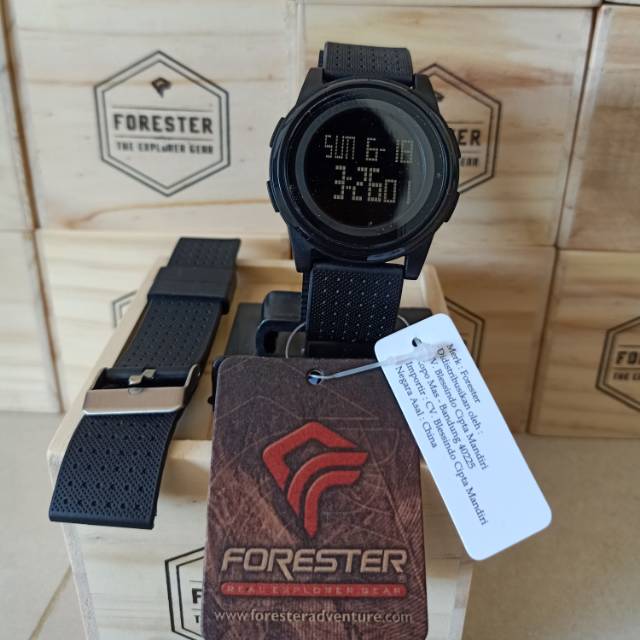 Jam Tangan Forester JTF 2007 - Jam tangan original anti Air - jam Water Resist terbaru