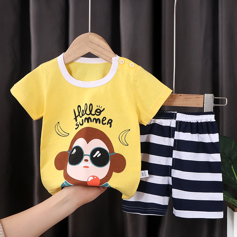 stoberi - BAJU BAYI LENGAN PENDEK/ SETELAN BAYI NEW2