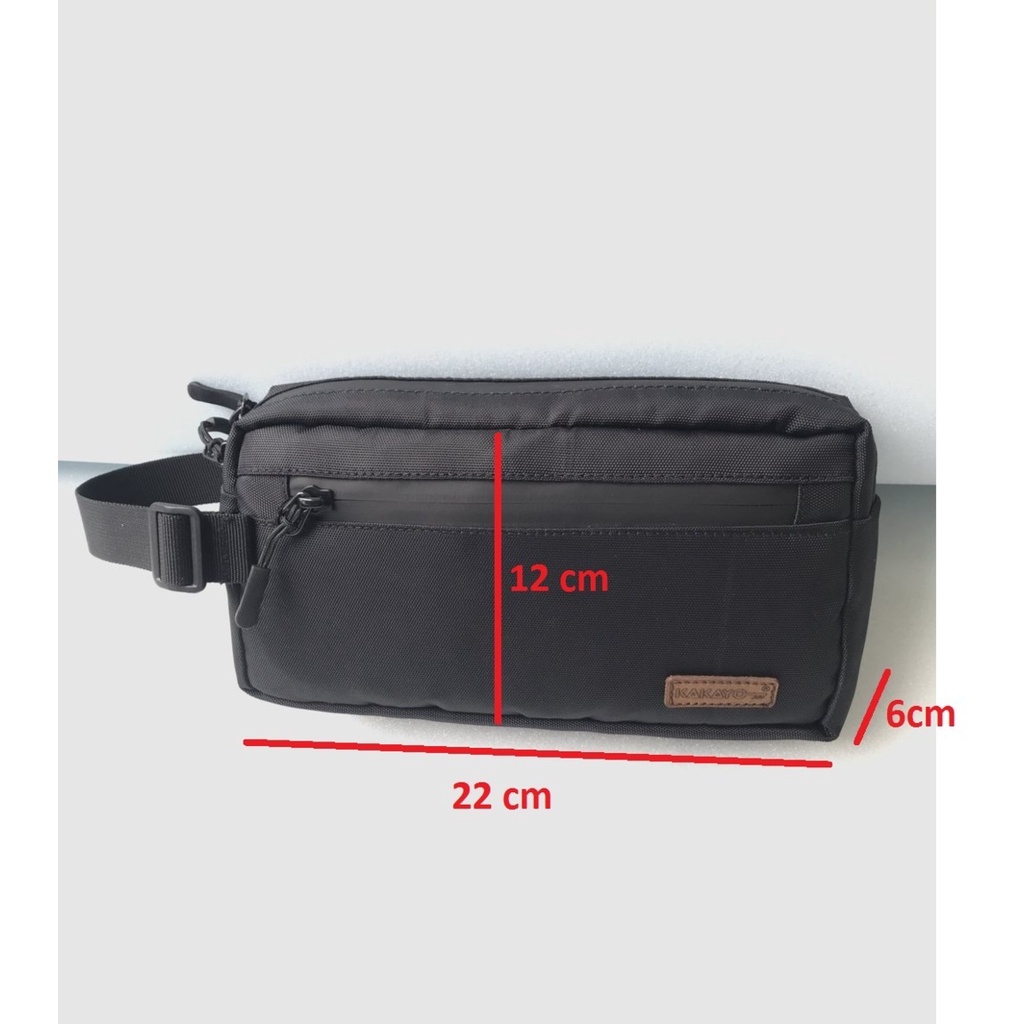 Kakayo/clutch/pouch /tas jinjing/tas  handphone/handbag pria dengan bahan Cordura dan design premium( barang di jamin sama dengan photo,jika terima barang tidak seusai photo uang kembali 100%)