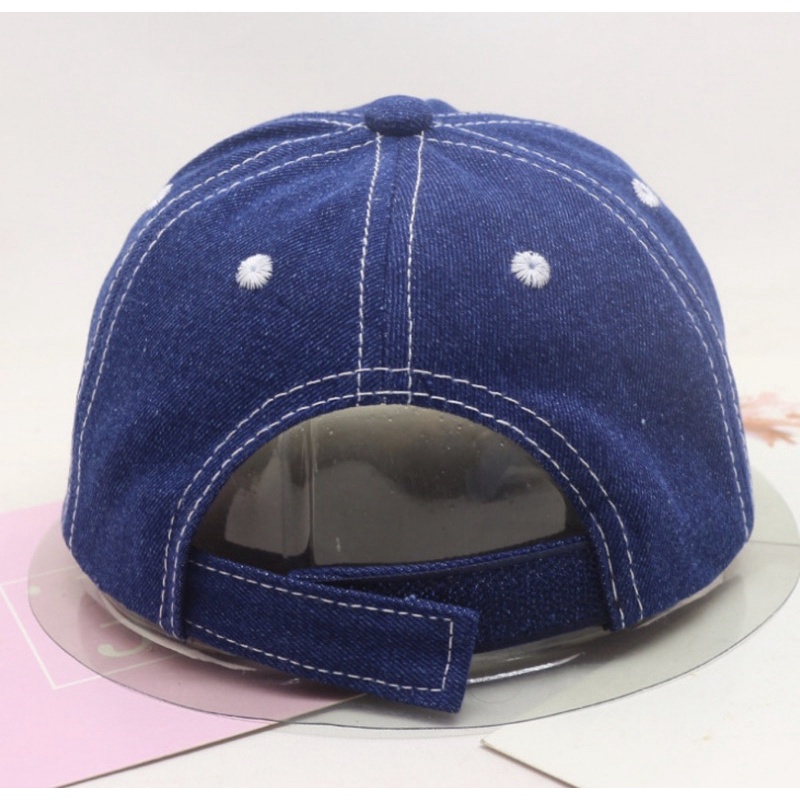 TOPI IMPORT I LOVE PAPA / I LOVE MAMA , TOPI BASEBALL HAT CAP BEANIE DENIM LEMBUT BAYI BALITA UNISEX