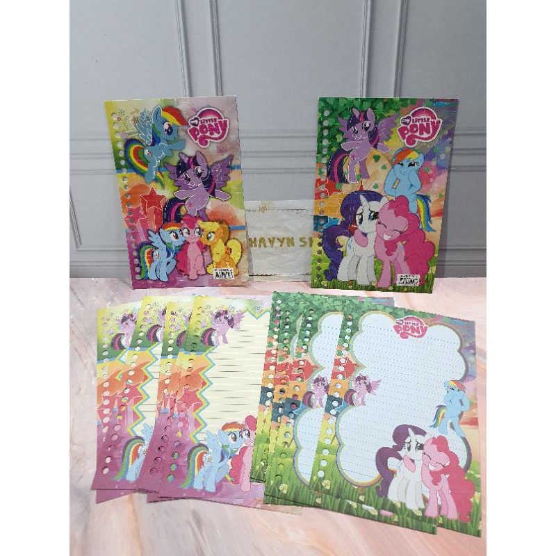 ISI FILE merek KIKY atau Big Boss/LOOSE LEAF/isi kertas File polos/isi binder-Pony (16lbr)