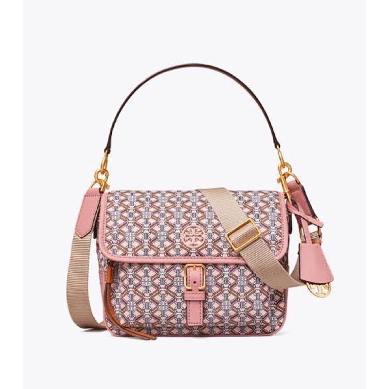 Tory Burch TB Nylon Piper Printed pink