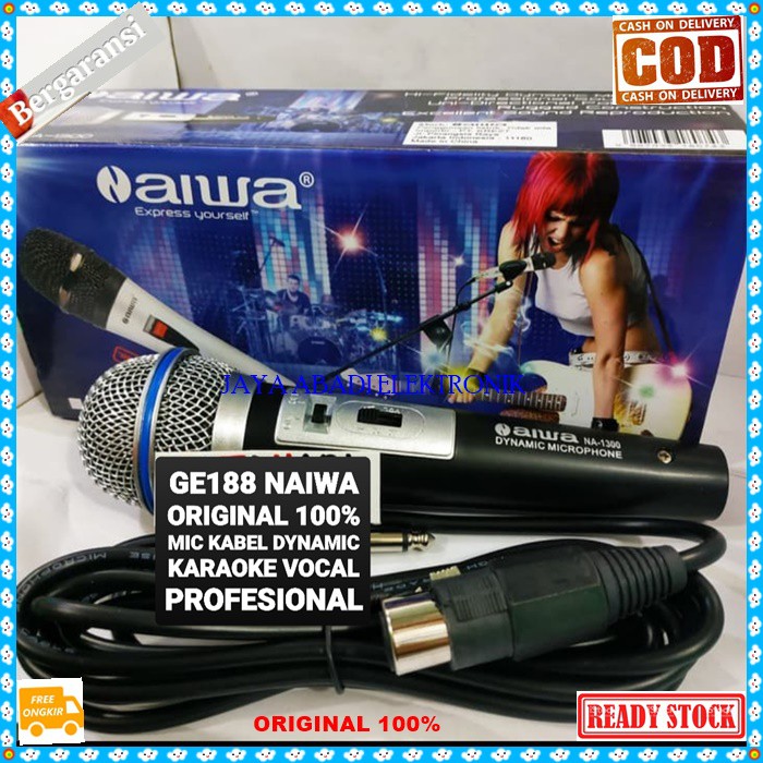 G188 ORIGINAL Mic Kabel Microphone dynamic aux legendary ktv live vokal cable mik karaoke mikrophone