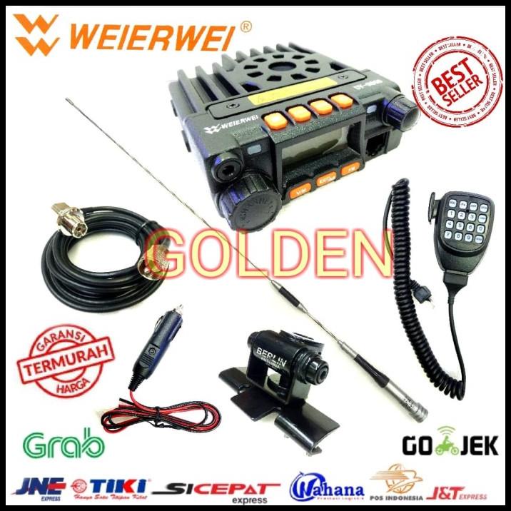 Paket Radio Mobil Rig Mini Weierwei Uv 8900 Duelband Vhf-Uhf
