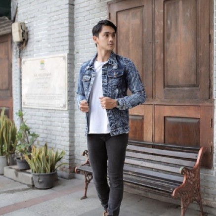 JAKET JEANS SOBEK ORIGINAl / JAKET JENS MODEL TERBARU