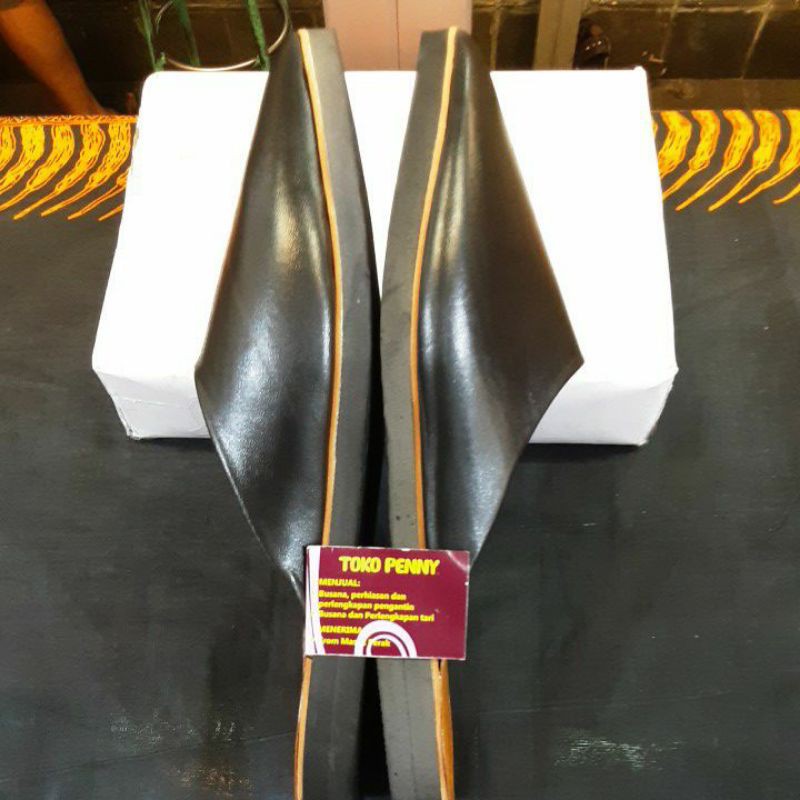 Sandal Selop Traditional Adat Jawa Pria biasa Alas coklat