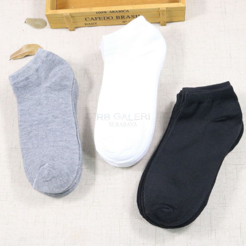 KAOS KAKI PENDEK POLOS FASHION PRIA WANITA MOTIF BERUANG DAISY ANKLE SOCK SEMATA KAKI HIDDEN SOCK RB-3