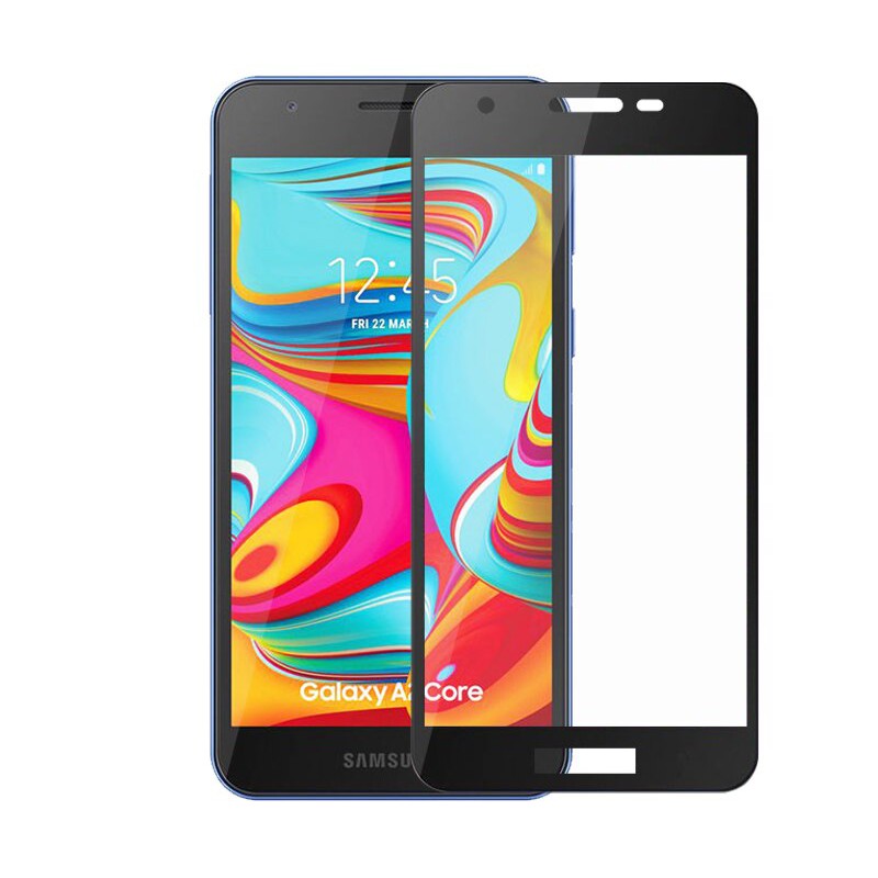 Samsung A2 Core Tempered Glass 5d Full Cover Full Lem