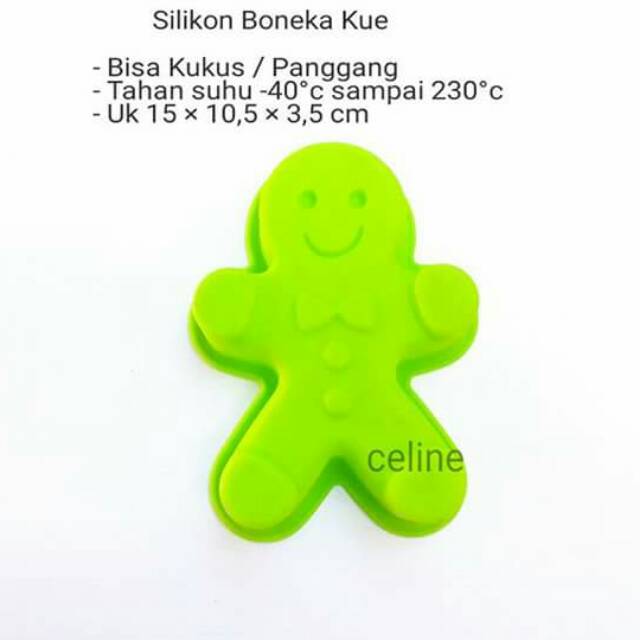 Cetakan Boneka Kue